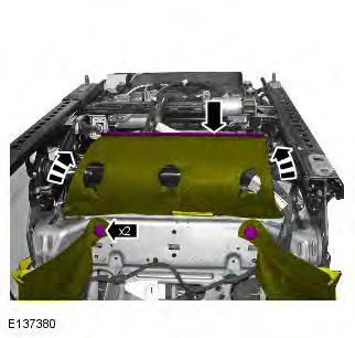 Range Rover Evoque. Front Seat Recliner Motor