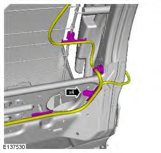 Range Rover Evoque. Front Seat Recliner Motor