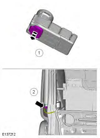 Range Rover Evoque. Front Seat Tilt Assembly