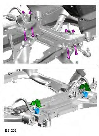 Range Rover Evoque. Front Suspension