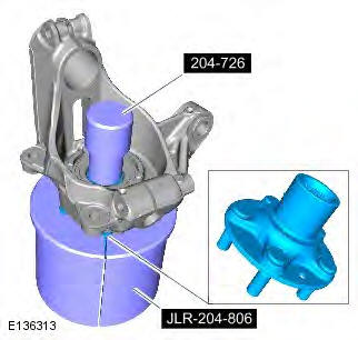 Range Rover Evoque. Front Suspension