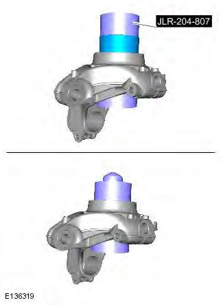 Range Rover Evoque. Front Suspension