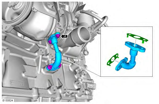 Range Rover Evoque. Fuel Charging and Controls - Turbocharger - GTDi 2.0L Petrol