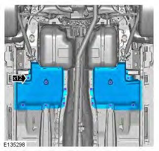 Range Rover Evoque. Fuel Tank and Lines - GTDi 2.0L Petrol