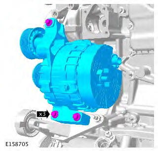 Range Rover Evoque. Generator and Regulator - GTDi 2.0L Petrol