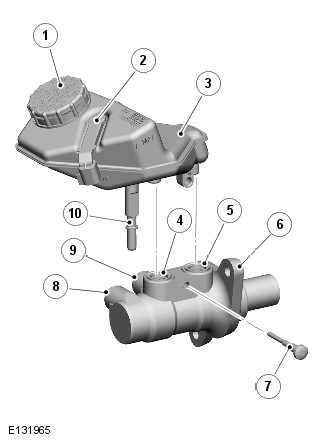 Range Rover Evoque. Hydraulic Brake Actuation