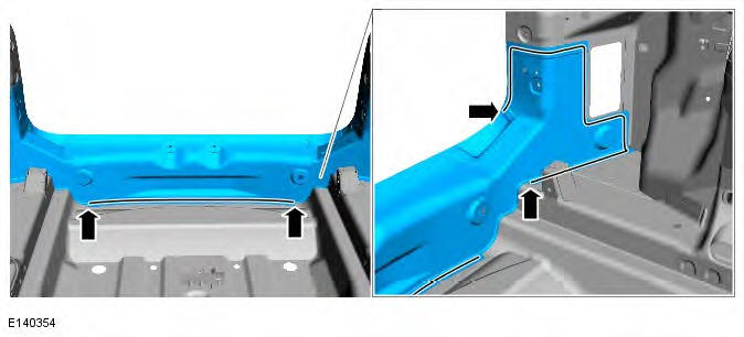 Range Rover Evoque. Rear End Sheet Metal Repairs - 5-Door