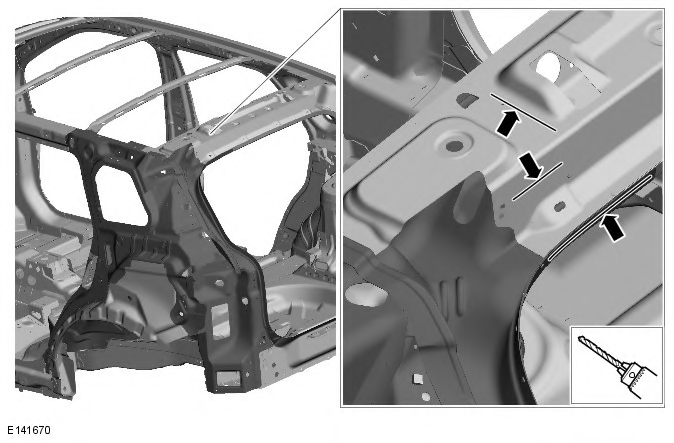 Range Rover Evoque. Rear End Sheet Metal Repairs - 5-Door