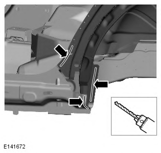 Range Rover Evoque. Rear End Sheet Metal Repairs - 5-Door