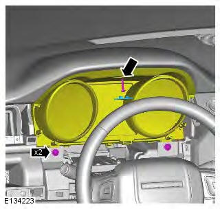 Range Rover Evoque. Instrument Cluster