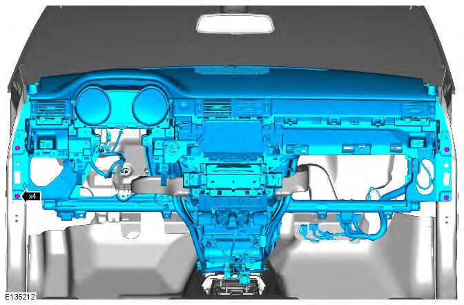 Range Rover Evoque. Instrument Panel and Console