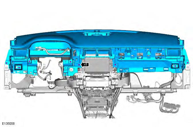 Range Rover Evoque. Instrument Panel and Console