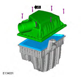 Range Rover Evoque. Intake Air Distribution and Filtering - GTDi 2.0L Petrol