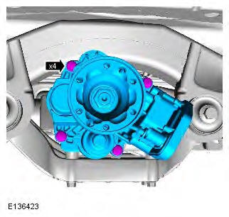 Range Rover Evoque. Rear Drive Axle/Differential