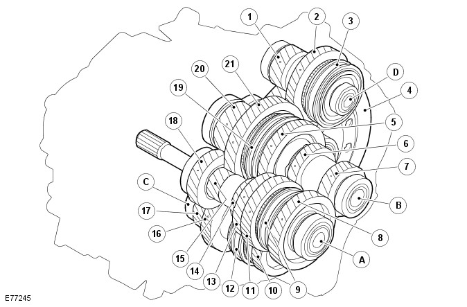 Range Rover Evoque. Manual Transmission/Transaxle