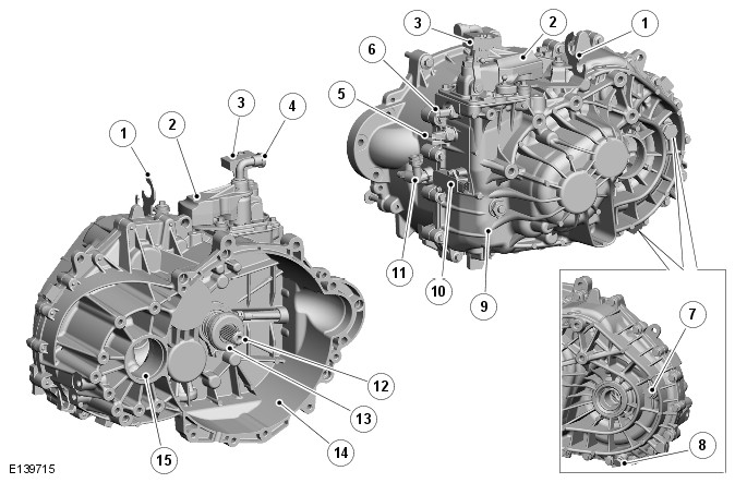 Range Rover Evoque. Manual Transmission/Transaxle