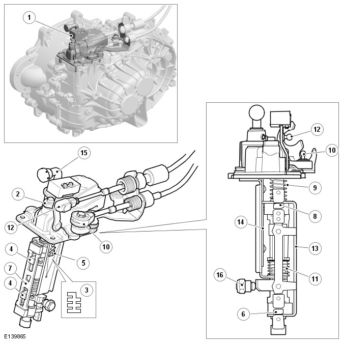 Range Rover Evoque. Manual Transmission/Transaxle