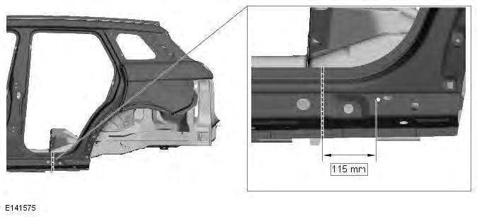 Range Rover Evoque. Rear End Sheet Metal Repairs - 5-Door