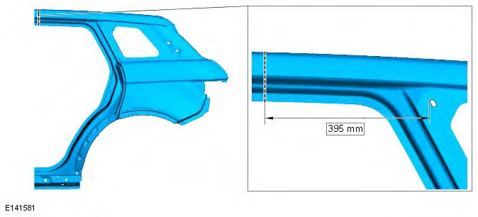 Range Rover Evoque. Rear End Sheet Metal Repairs - 5-Door