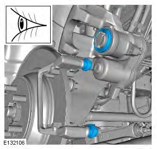 Range Rover Evoque. Rear Disc Brake