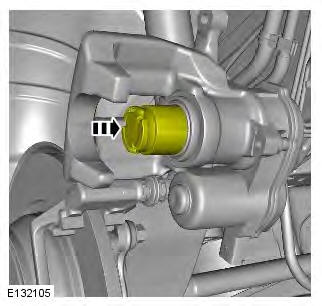 Range Rover Evoque. Rear Disc Brake