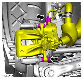 Range Rover Evoque. Rear Disc Brake