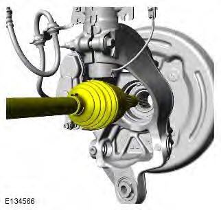 Range Rover Evoque. Rear Drive Halfshafts