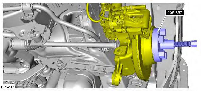 Range Rover Evoque. Rear Drive Halfshafts