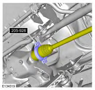 Range Rover Evoque. Rear Drive Halfshafts