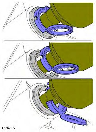 Range Rover Evoque. Rear Drive Halfshafts