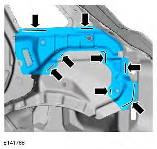 Range Rover Evoque. Rear End Sheet Metal Repairs - 5-Door