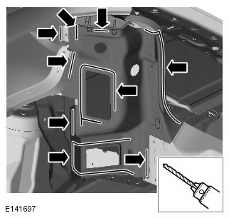 Range Rover Evoque. Rear End Sheet Metal Repairs - 5-Door