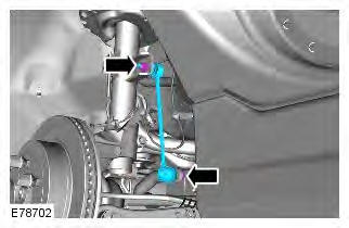 Range Rover Evoque. Rear Suspension