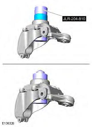 Range Rover Evoque. Rear Suspension