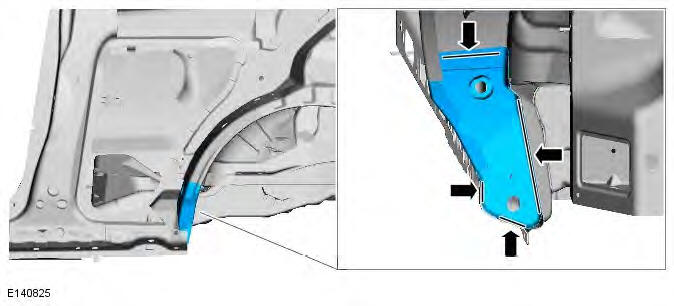 Range Rover Evoque. Rear End Sheet Metal Repairs - 5-Door