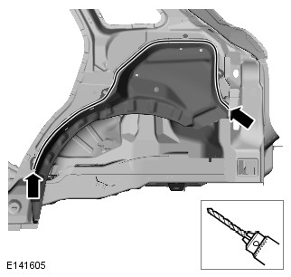 Range Rover Evoque. Rear End Sheet Metal Repairs - 5-Door