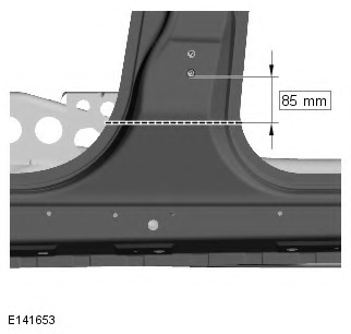 Range Rover Evoque. Side Panel Sheet Metal Repairs - 5-Door