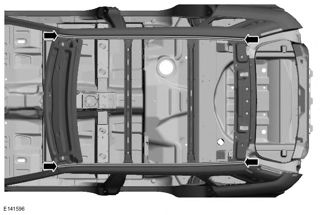 Range Rover Evoque. Roof Sheet Metal Repairs - 5-Door