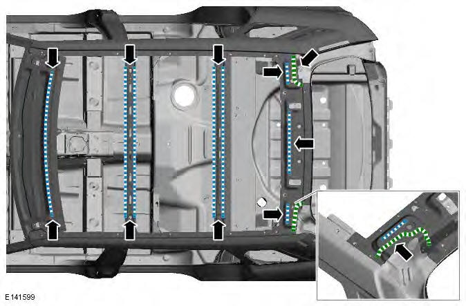 Range Rover Evoque. Roof Sheet Metal Repairs - 5-Door