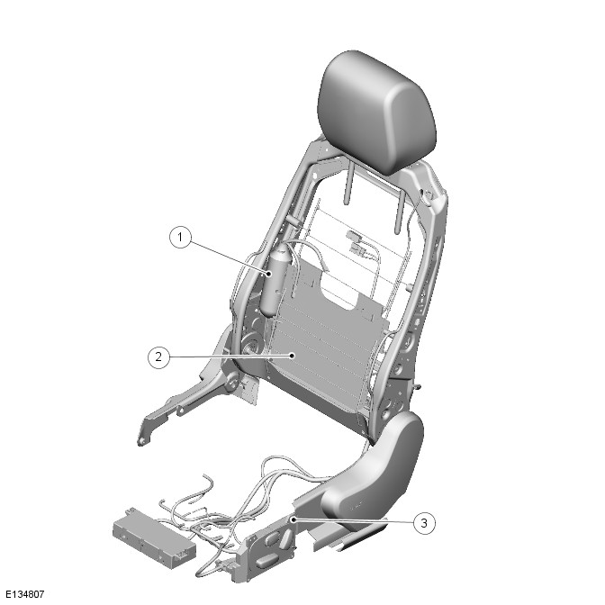 Range Rover Evoque. Seats