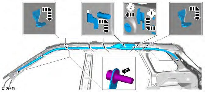 Range Rover Evoque. Supplemental Restraint System