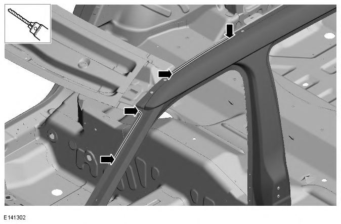 Range Rover Evoque. Side Panel Sheet Metal Repairs - 5-Door