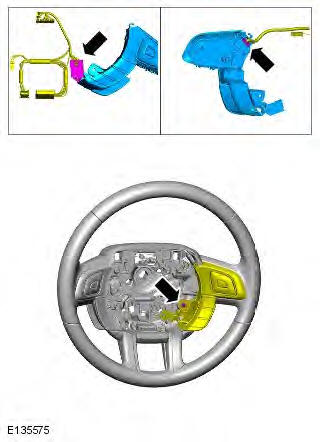 Range Rover Evoque. Steering Column