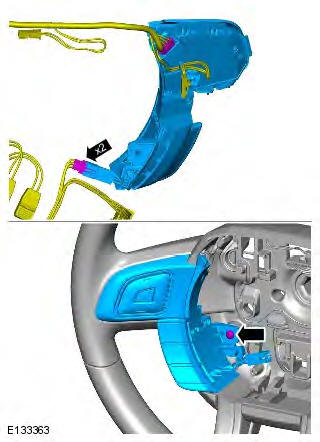 Range Rover Evoque. Steering Column