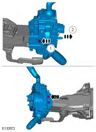 Range Rover Evoque. Steering Column