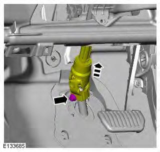 Range Rover Evoque. Steering Column