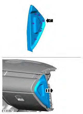 Range Rover Evoque. Steering Column Switches