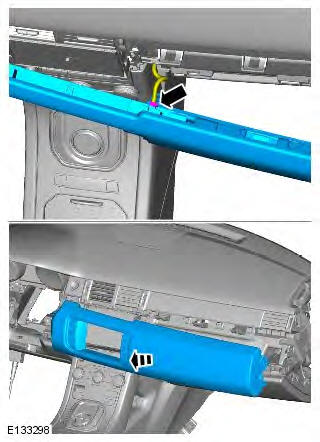 Range Rover Evoque. Steering Column Switches