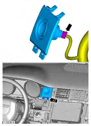 Range Rover Evoque. Steering Column Switches