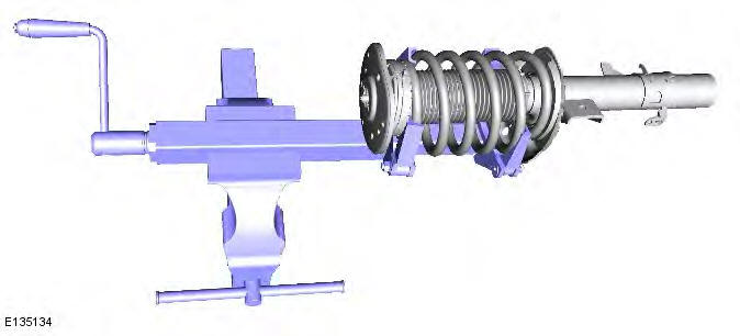 Range Rover Evoque. Front Suspension